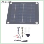 Chargeur de batterie solaire chargeur solaire dentretien sortie 12v 18v installation facile pour camping ...