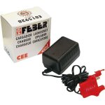 Chargeur de batterie pour vhicules electriques 12v - feber - noir - mixte