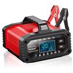 Chargeur de batterie de voiture 15a 12v 24v booster de voiture chargeur intelligent pour voiture camion ...