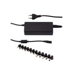 Chargeur - bluestork - chargeur pc universel - 90w - 9 embouts - universel - noir