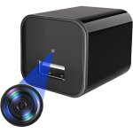 Chargeur de camra espion - 1080p hd - usb camra de chargeur - noir