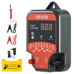 Chargeur de cl�ture �lectrique - vevor - 3 j �lectrificateur de cl�ture �lectrique compatible alimentations ...