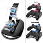 Chargeur double stand vido jeu joystick charge dock base pour xbox one bluetooth sans fil contrleur ...
