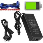 Chargeur hoverboard adaptateur 42v ac puissance (us / eu / uk) / alimentation pour deux intelligent auto ...