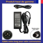 Chargeur pour hp probook 640 g1 k4l16ut adaptateur secteur ordinateur pc portable 65w 18. 5v 3. 5a