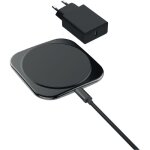 Chargeur induction fastcharge 15 - 7. 5w stand avec chargeur 20w noir - plastique recycl� bigben