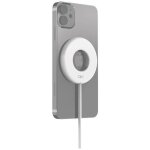 Chargeur � induction - force power - 15 w - blanc - charge sans fil - t�l�phone mobile