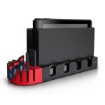 Chargeur joy - con - antcool - station de charge - 6 joy - con - indicateurs led - compatible switch