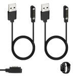 Chargeur magn�tique pour montre connect�e - estampille - 2 pi�ces - 4 broches - 7. 62 mm - charge rapide ...