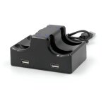 Chargeur pour manette de jeu manette joy - con switch port usb indicateur led portable noir