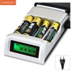 Chargeur de pile - zeepin - nc05 - lcd - 4 emplacements - nicd nimh
