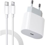 Chargeur rapide iphone20w usb c chargeur iphone avec c�ble de charge original iphone 1musb c adaptateur ...