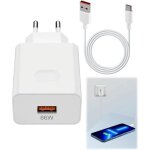 Chargeur rapide usb c 66w avec c�ble de charge 1. 5m compatible avec t�l�phones android kit chargeur ...