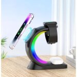 Chargeur sans fil 3 en 1 chargeur induction pour iphone14 / 13 / 12 / pro / max / mini / plus apple watch ... Chargeur sans fil 3 en 1 chargeur induction pour iphone14 / 13 / 12 / pro / max / mini / plus apple watch ...