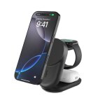 Chargeur sans fil - belkin - ultracharge 25w qi2 - 3 en 1 - compatible qi - charge rapide