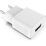 Chargeur secteur - adaptateur usb universel mural (5v - 1a) - compatible avec apple iphone 12 pro - 11 ...