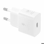 Chargeur secteur usb type c - 25w - samsung - blanc (c�ble non inclus) - compatible samsung galaxy