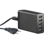 Chargeur secteur usb intelligent 5 ports