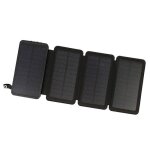 Chargeur solaire powerlocus ? [4 panneaux efficaces] 24000mah power bank batterie externe pour tlphones ...