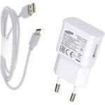 Chargeur telephone acce2s chargeur rapide usb original 15a cacircble usbc pour samsung galaxy a21s a31 ...