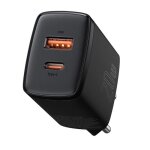 Chargeur pour tlphone mobile - baseus - ccxj - b01 - type - c et usb - 20w - noir