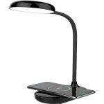 Chargeur pour t�l�phone mobile bbc induction 15w + lampe de table glo noir