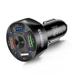 Chargeur tlphoneallume - cigare de voiture charge rapide usb adaptateur secteur pour apple iphone 12 ...