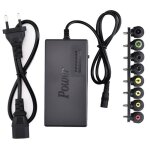 Chargeur universel - 96w - 8 embouts - 12 - 24v voltage r�glable - commutateur dalimentation � 7 vitesses ...