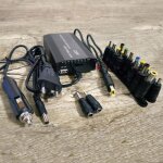 Chargeur universel alimentation pc portable 120w embouts 12v  24v gobro