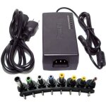 Chargeur universel alimentation pc portable 96w + embouts 12v à 24v Chargeur universel alimentation pc portable 96w + embouts 12v à 24v