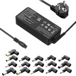 Chargeur universel pour ordinateur portable de 90w avec 16 conseils adaptateur secteur secteur compatible ...