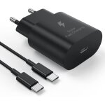 Chargeur usb c pour samsung 25w adaptateur type c pps rapide pour samsung s22 s21 s20 s10 s9 s8 note ...