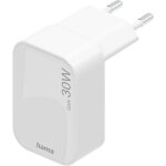 Chargeur usb - hama - 30 w - usb - c power delivery 3. 0 - gan - prise pliable