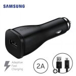Chargeur de voiture allume cigare original rapide pour tlphone samsung ep - ln915u avec cable micro ...