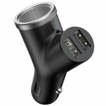 Chargeur de voiture - baseus - bsc - c16n - double usb - 3. 4a - prise allume - cigare Chargeur de voiture - baseus - bsc - c16n - double usb - 3. 4a - prise allume - cigare