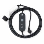 Chargeur voiture �lectrique portable 37 kw type 2 ? c�ble 5 m ? intensit� 6?16 a ? d�part diff�r� ? sac ...