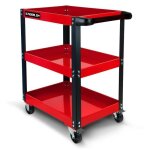 Chariot datelier bm tools toolcart  3 tages sur roulettes - desserte plateaux de rangement pour outils ...
