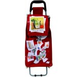 Chariot de courses fun - rouge