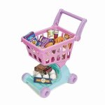 Chariot de courses - play circle - rose - plastique - pour enfant - mixte