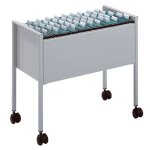 Chariot � dossiers suspendus durable - 80 a4 - gris