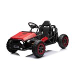 Chariot lectrique - beneo - sport - cart - 24v - rouge - 4 roues - sige en similicuir