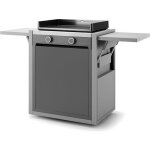 Chariot ferm� pour plancha forge adour modern 60 acier