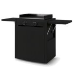 Chariot fermé pour plancha forge adour modern 60 acier noir Chariot fermé pour plancha forge adour modern 60 acier noir