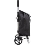 Chariot de march� pliable 2 roues alu atmosphera - noir