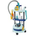 Chariot de mnage + aspirateur - ecoiffier - 2772 - faire le mnage devien un plaisir