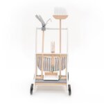 Chariot nettoyage pour enfants montessori robincool clean up 35x43x565 cm bois Éco serpillière balai ... Chariot nettoyage pour enfants montessori robincool clean up 35x43x565 cm bois Éco serpillière balai ...