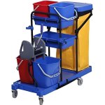 Chariot de nettoyage professionnel complet