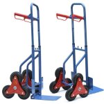 Chariot de transport - varan - diable pour escalier - 6 roues - charge max 200kg - réglable en 2 hauteurs ... Chariot de transport - varan - diable pour escalier - 6 roues - charge max 200kg - réglable en 2 hauteurs ...