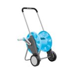 Chariot � tuyaux - cellfast - compact - aluminium - 45 m - roues renforc�es