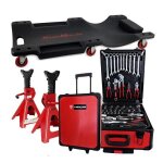 Chariot de visite kraft mller set pour mcanicien coffret 254 pices paire de chandelles widmann sj3t ...